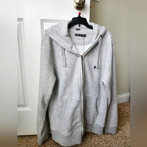 Mens French Connection zip hoodie